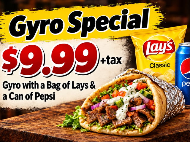 Gyro Special.