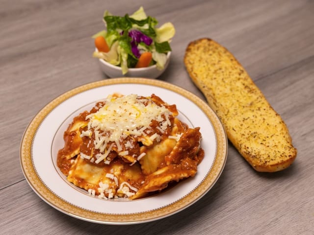 Meat Ravioli.