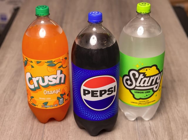2 Liter Bottle.