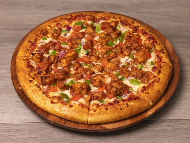 BBQ Chicken Bonanza Pizza.