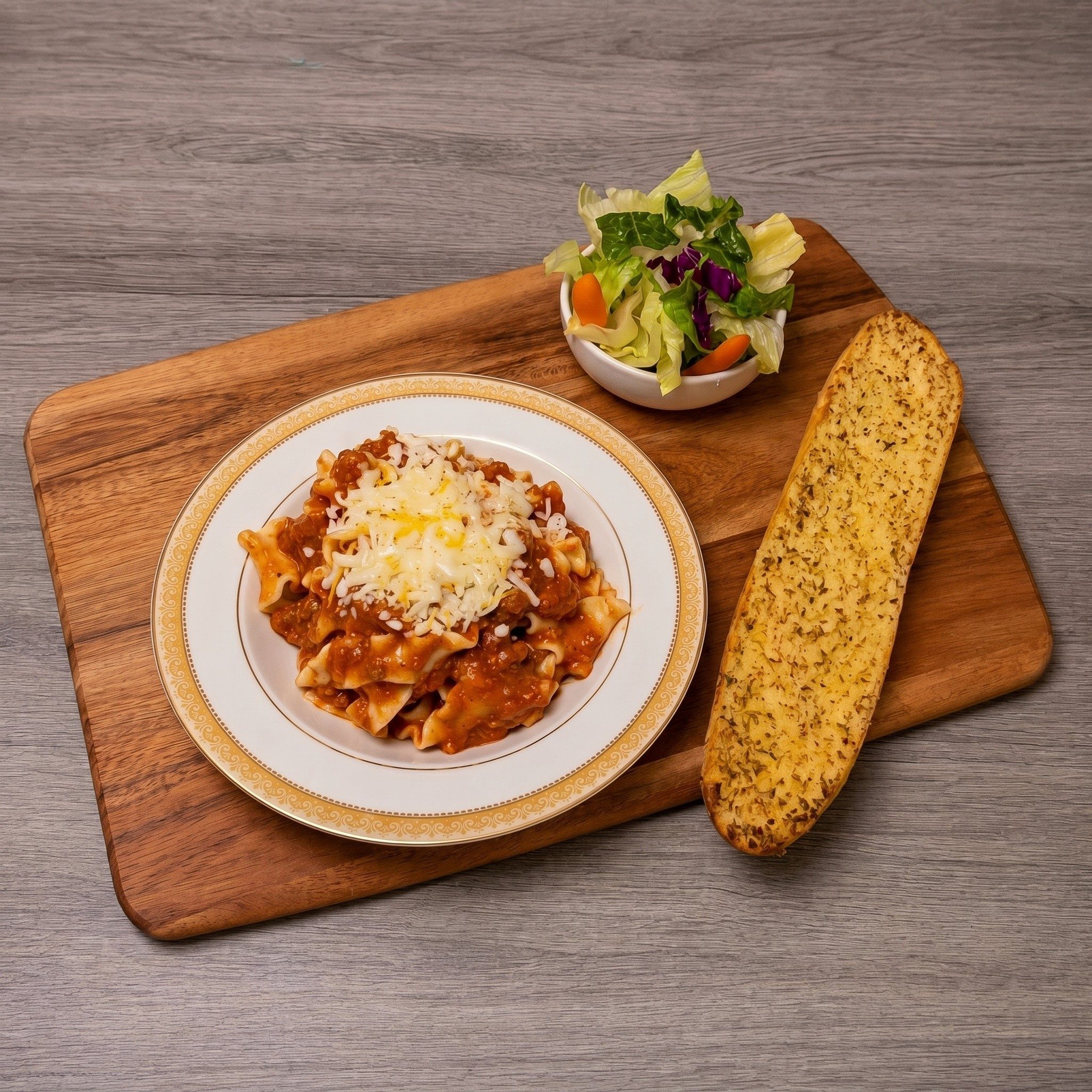 Meat Lasagna.