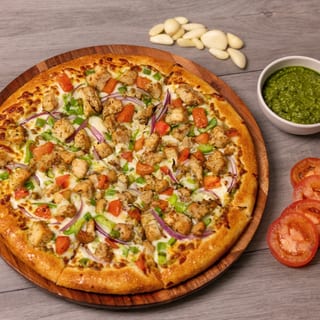 Medium Pesto Chicken Pizza