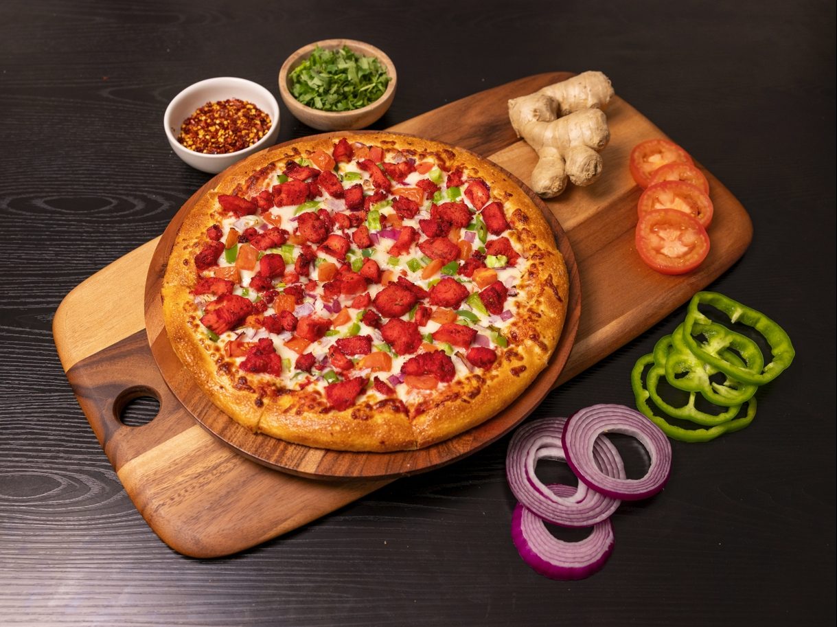 Tandoori Chicken Pizza.