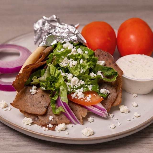 Greek Style Gyros.