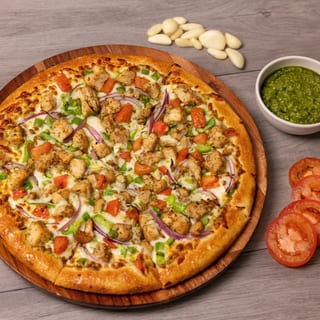 Extra Large Halal Pesto Chicken Pizza