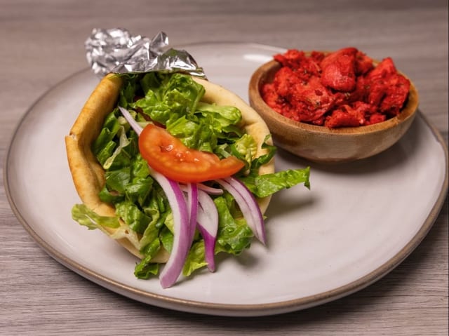 Tandoori Chicken Wrap.