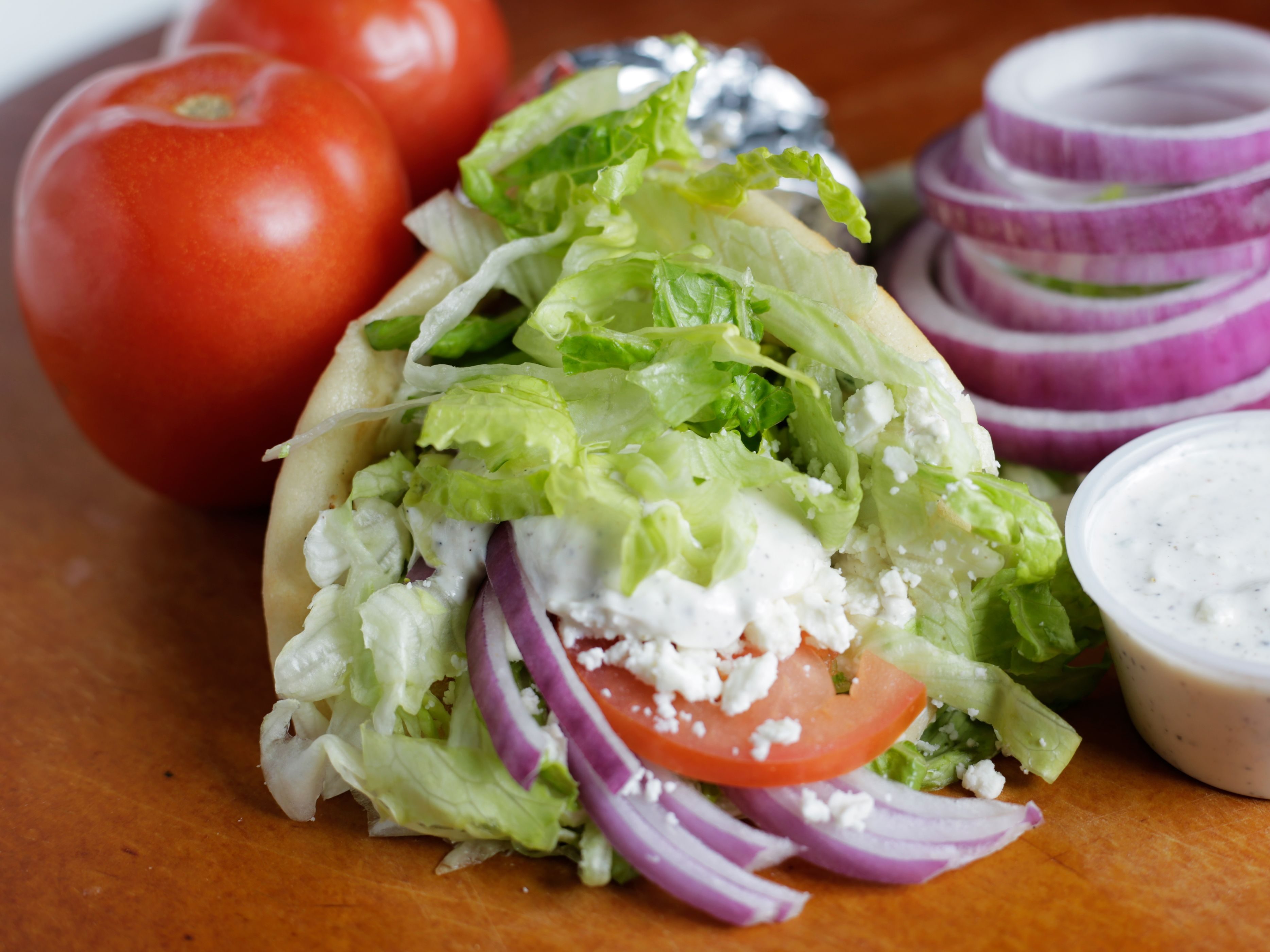 Veggie Gyros.