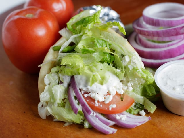 Veggie Gyros.