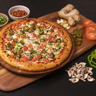Extra Large Desi Veggie Pizza