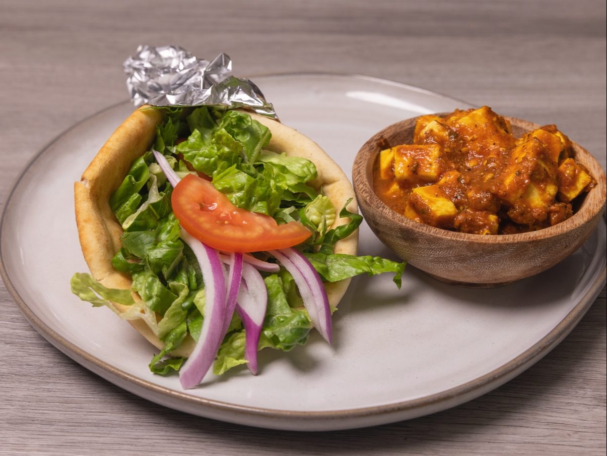 Karahi Paneer Wrap.