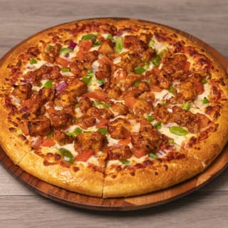 Halal BBQ Chicken Pizza
