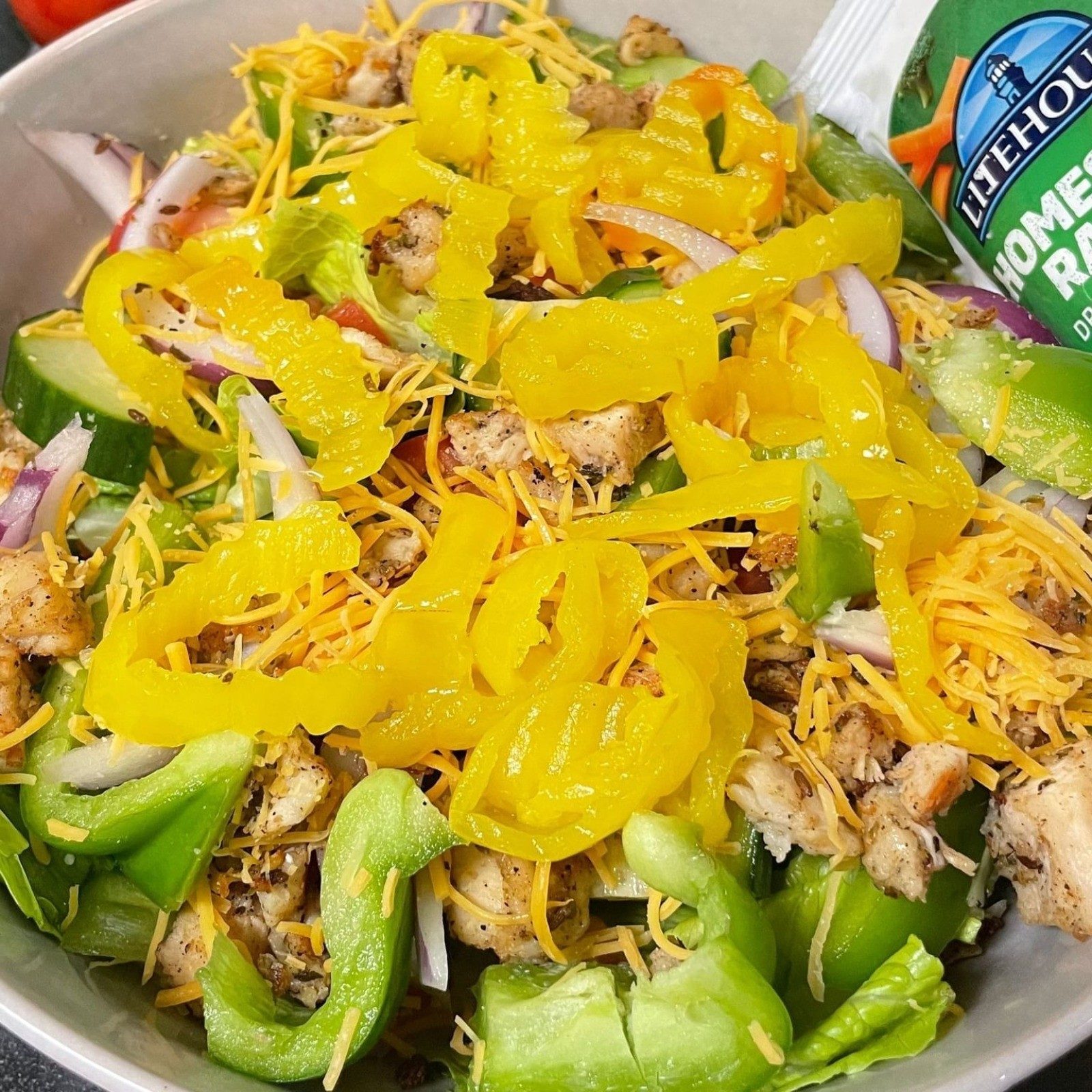 Grilled Chicken Salad.