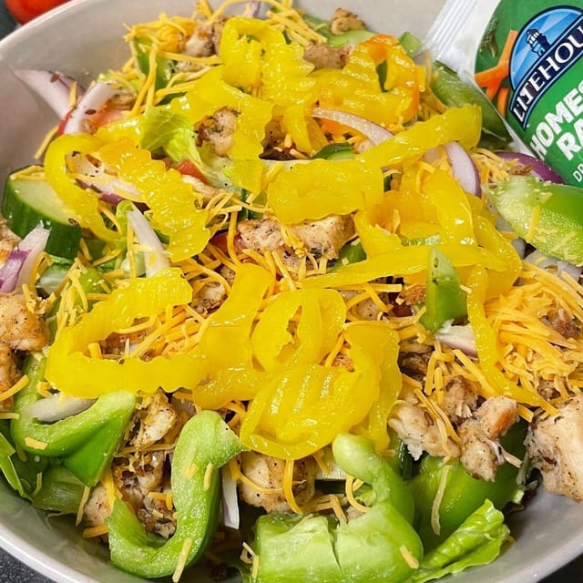 Grilled Chicken Salad.