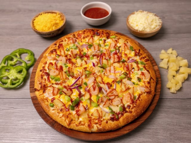Primo Shrimp Pizza.