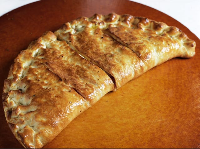 Butter Chicken Calzone.