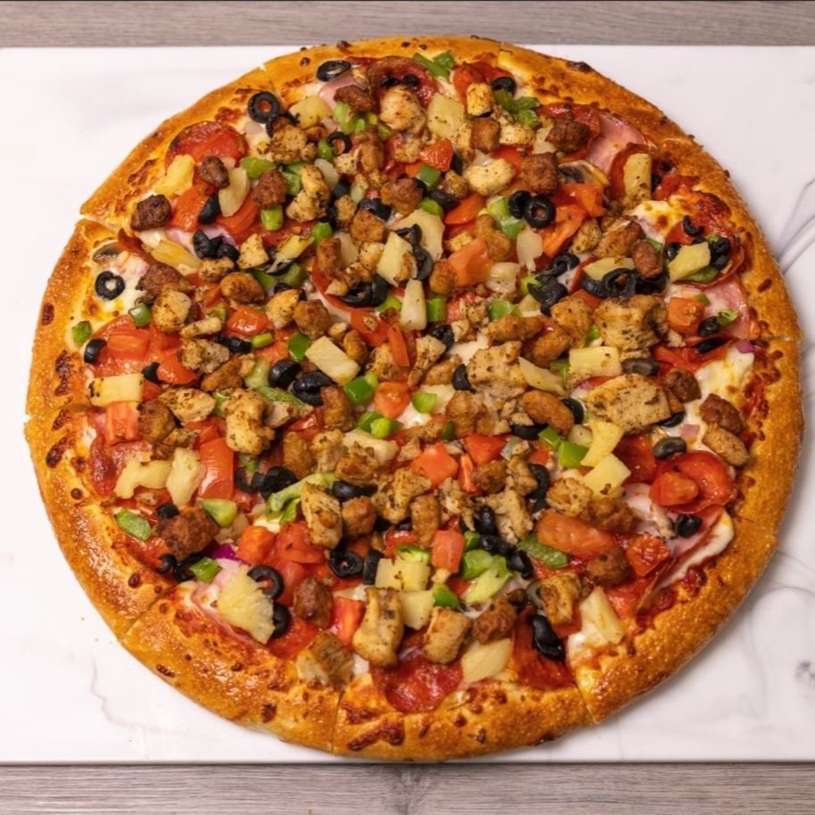 Mega Pizza.
