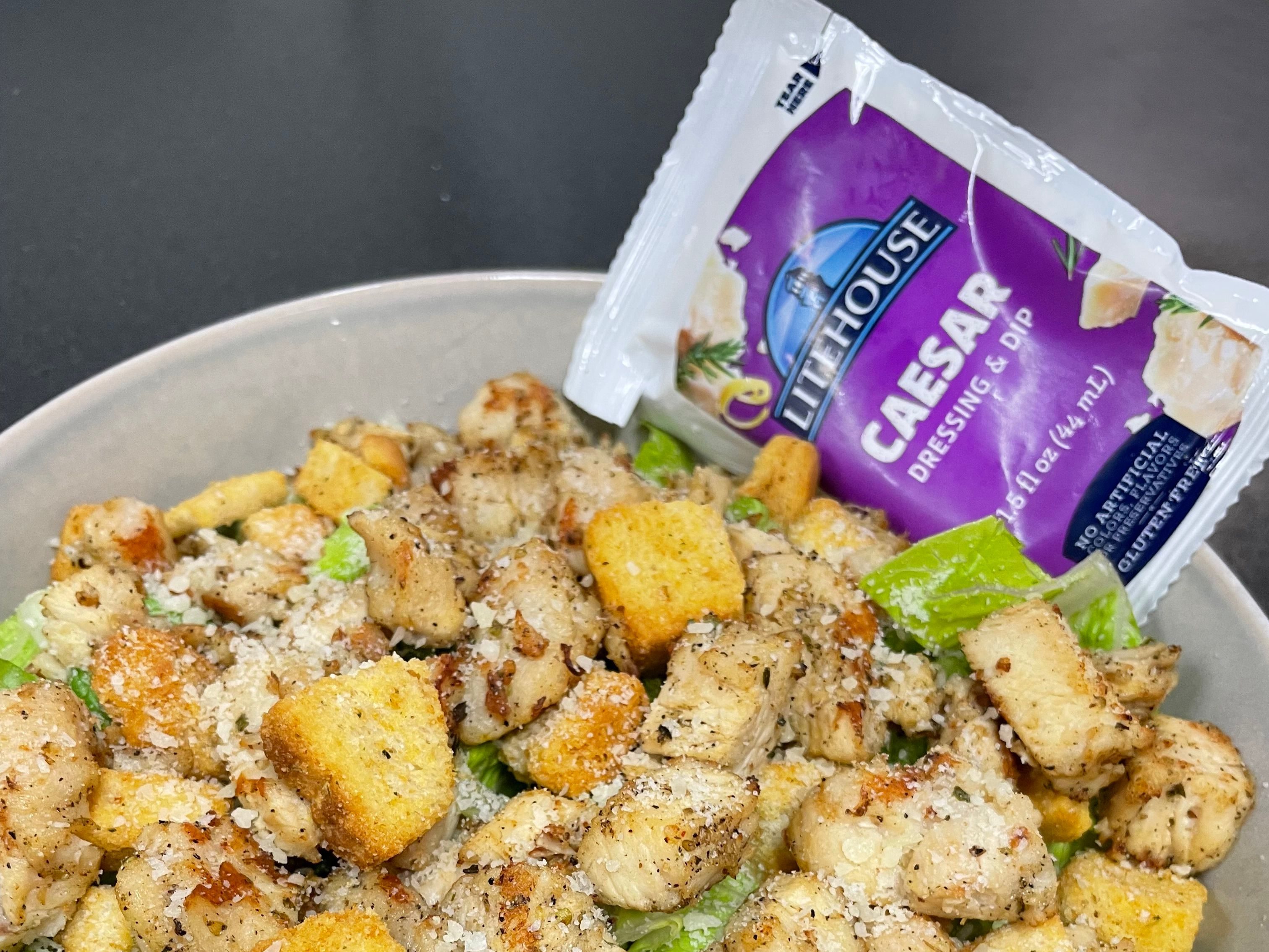 Chicken Caesar Salad.