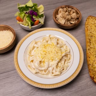 Chicken Parmesan Fettuccini