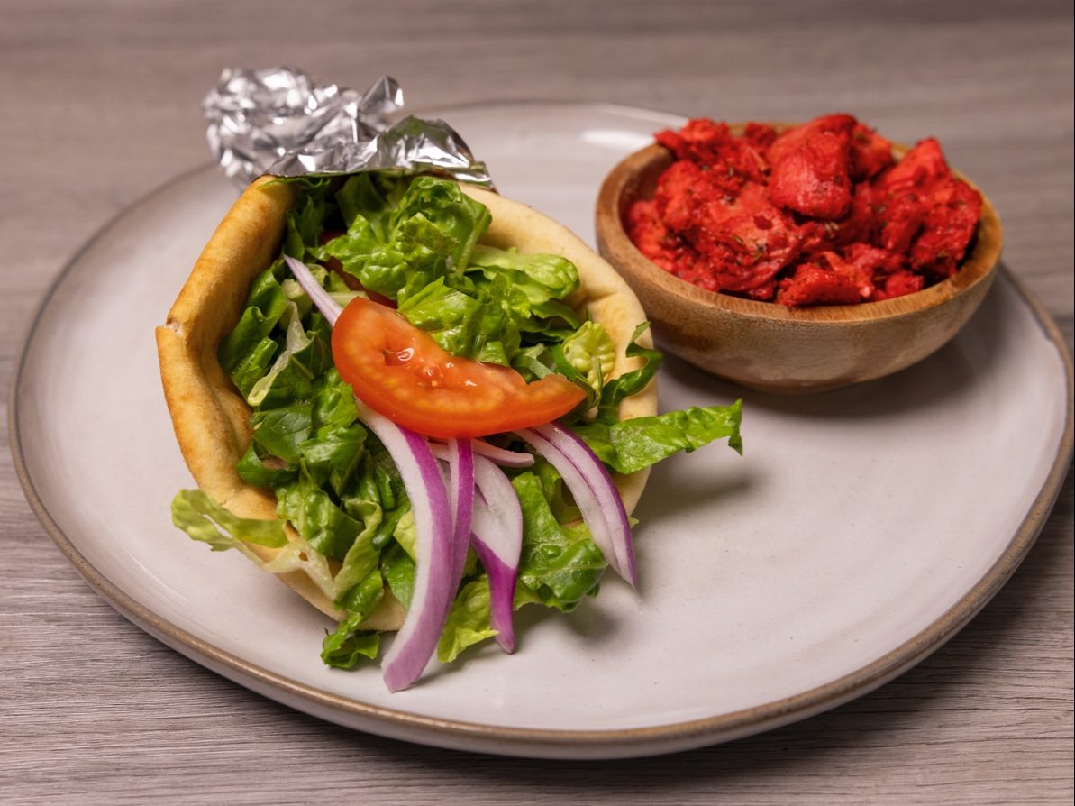 Tandoori Chicken Wrap.