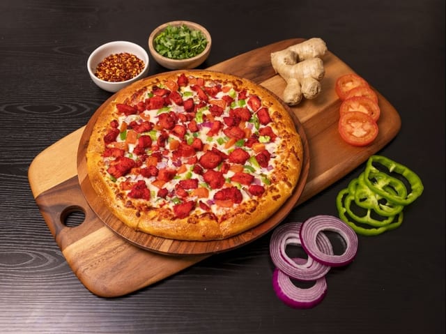Tandoori Chicken Pizza.