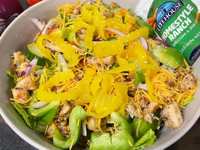 Grilled Chicken Salad.