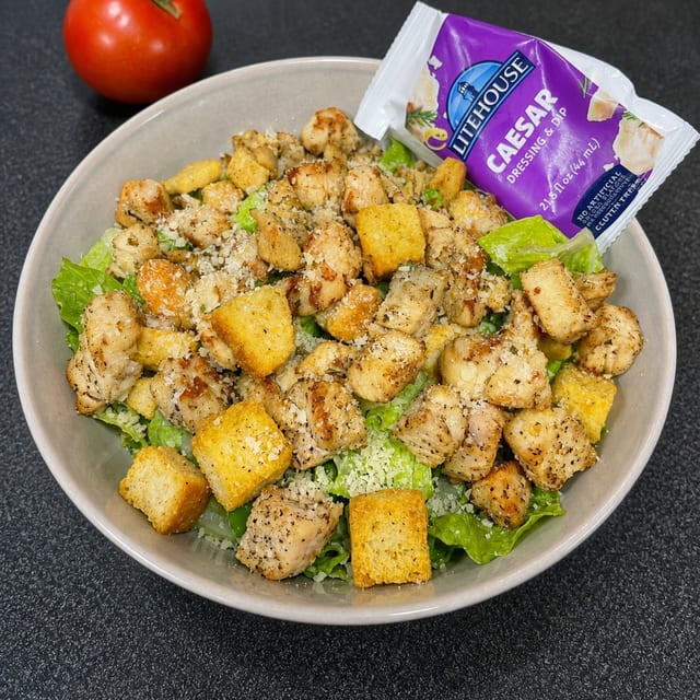 Chicken Caesar Salad.