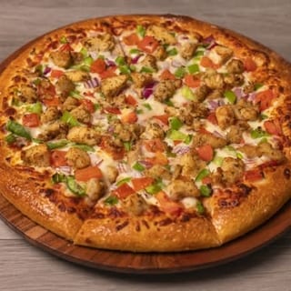 Halal Chicken & Cheese Pizza