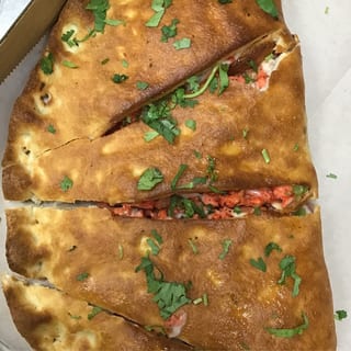 East Indian-Style Tandoori Chicken Calzone