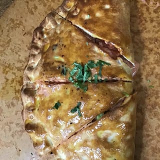 East Indian-Style Butter Chicken Calzone