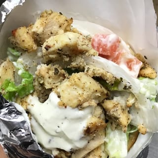 Halal Chicken Gyros