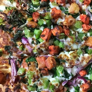 Palak Paneer Pizza